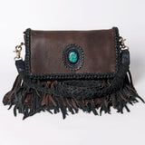 American Darling Clutch Full Grain Genuine Leather Western Women Bag Handbag Purse | Purses for Cute