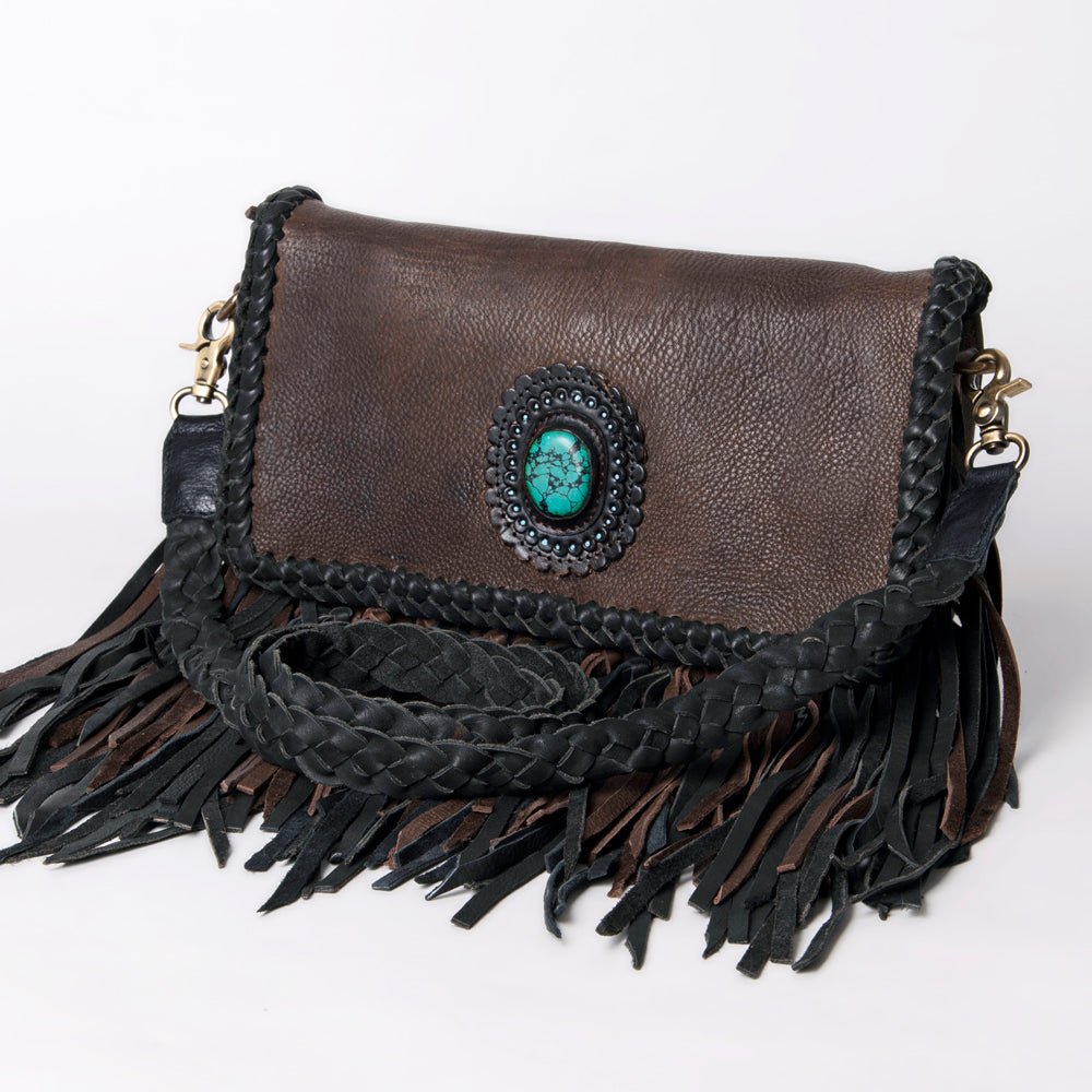 American Darling Clutch Full Grain Genuine Leather Western Women Bag Handbag Purse | Purses for Cute