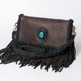 American Darling Clutch Full Grain Genuine Leather Western Women Bag Handbag Purse | Purses for Cute