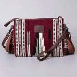 American Darling Cross Body Hand Tooled Saddle Blanket Genuine Leather Western Women Bag Handbag Purse | Crossbody for Cute
