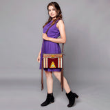 American Darling Cross Body Hand Tooled Saddle Blanket Genuine Leather Western Women Bag Handbag Purse | Crossbody for Cute