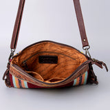 American Darling Cross Body Hand Tooled Saddle Blanket Genuine Leather Western Women Bag Handbag Purse | Crossbody for Cute