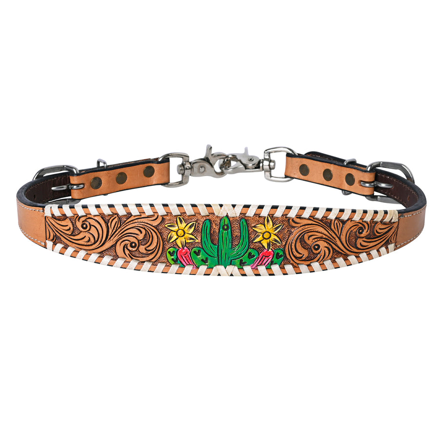 Leather and brown suede horse halter with silver hardware - Uhorse