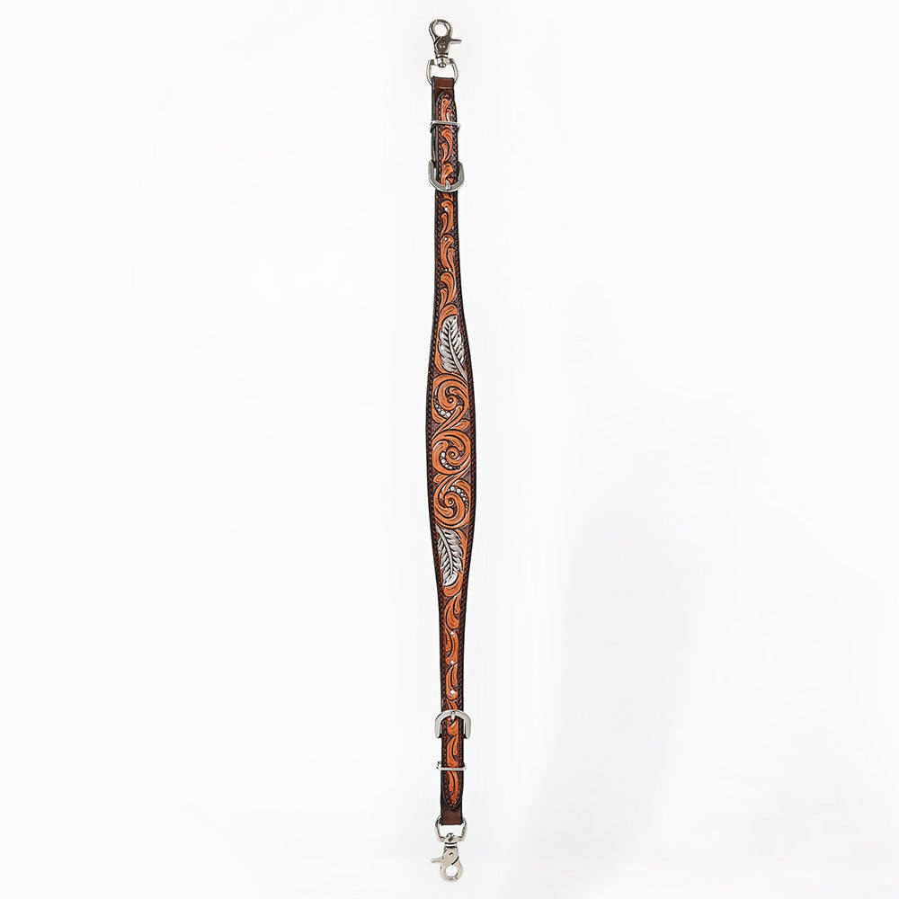 Bar H Equine Genuine Western American Leather Horse Premium Headstall & Breast Collar Set