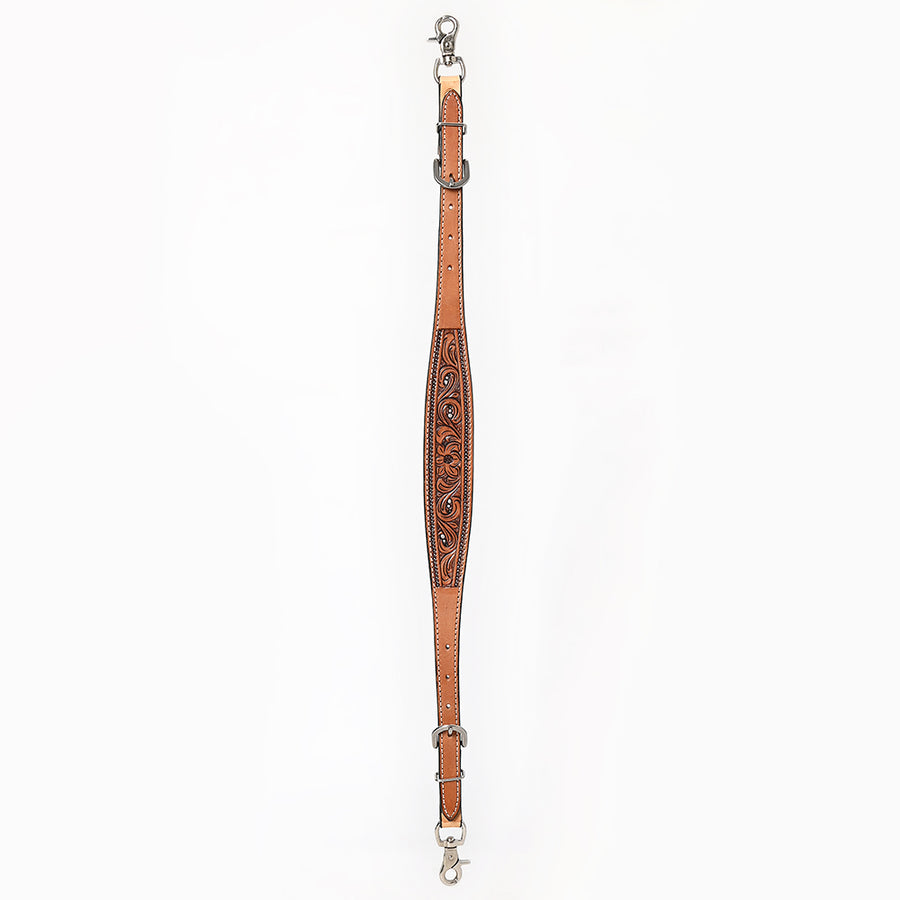 Bar H Equine Genuine Western American Leather Horse Premium Headstall & Breast Collar Set