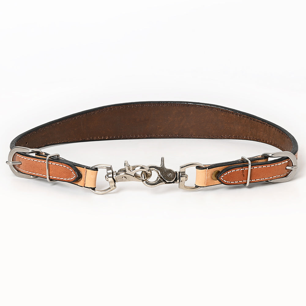 Bar H Equine Genuine Western American Leather Horse Premium Headstall & Breast Collar Set