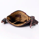 American Darling Cross Body Hand Tooled Saddle Blanket Genuine Leather Western Women Bag Handbag Purse | Crossbody for Cute