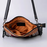 American Darling Cross Body Hand Tooled Saddle Blanket Genuine Leather Western Women Bag Handbag Purse | Crossbody for Cute