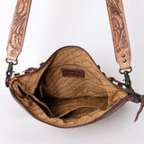 American Darling Crossbody Hand Tooled Saddle Blanket Genuine Leather Women Bag Western Handbag Purse