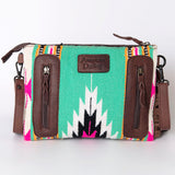 American Darling Cross Body Hand Tooled Saddle Blanket Genuine Leather Western Women Bag Handbag Purse | Crossbody for Cute