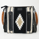 American Darling Crossbody Hand Tooled Saddle Blanket Genuine Leather Women Bag Western Handbag Purse