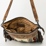 American Darling Crossbody Hand Tooled Saddle Blanket Genuine Leather Women Bag Western Handbag Purse