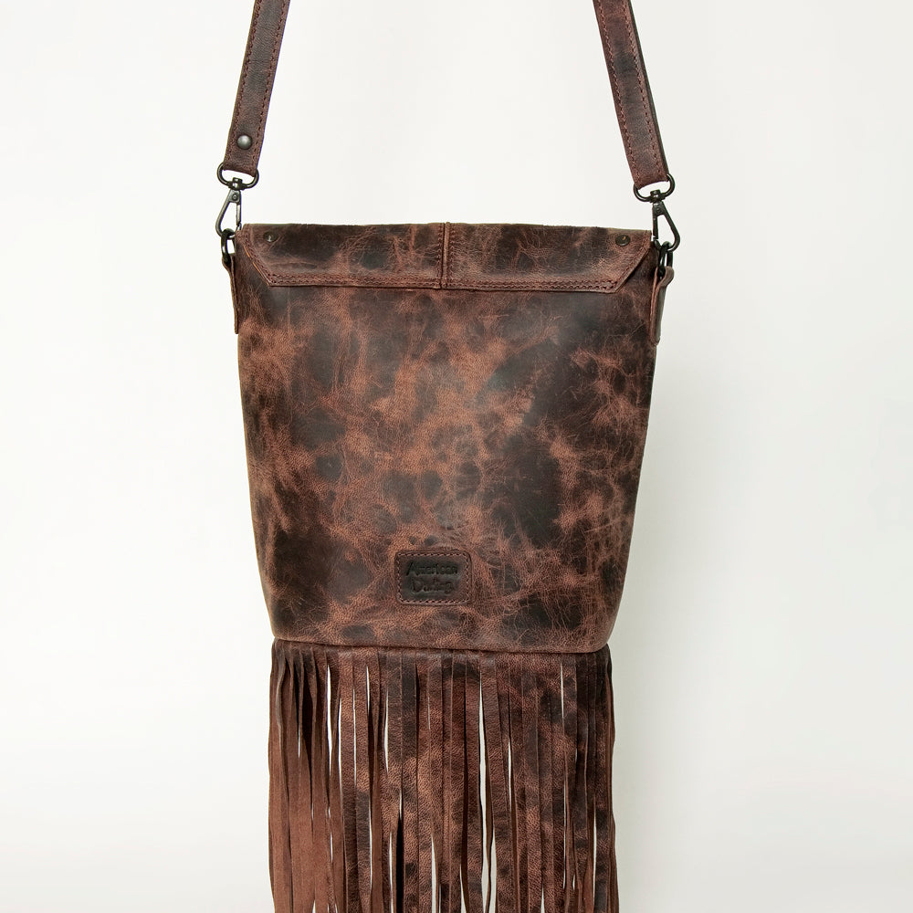 American Darling Messenger Genuine Leather Women Bag Western Handbag Purse