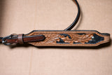 COMFYTACK By Hilason Western Horse Leather Breast Collar Headstall Set Side Buck Stitch Tan