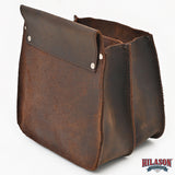 Hilason Genuine Thick Leather Shooting Shotgun Shell Bag Ammo Pouch