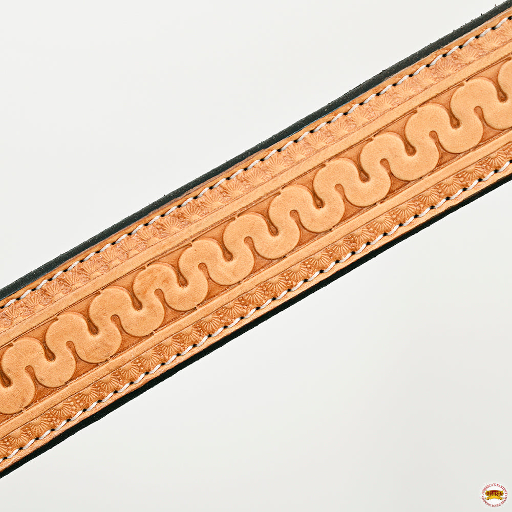 HILASON Western Horse Genuine American Leather Headstall & Breast Collar Set Tan