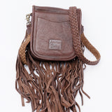 American Darling Small Cross Body Hair on Genuine Leather Western Women Bag | Black Handbag Purse Crossbody for Cute