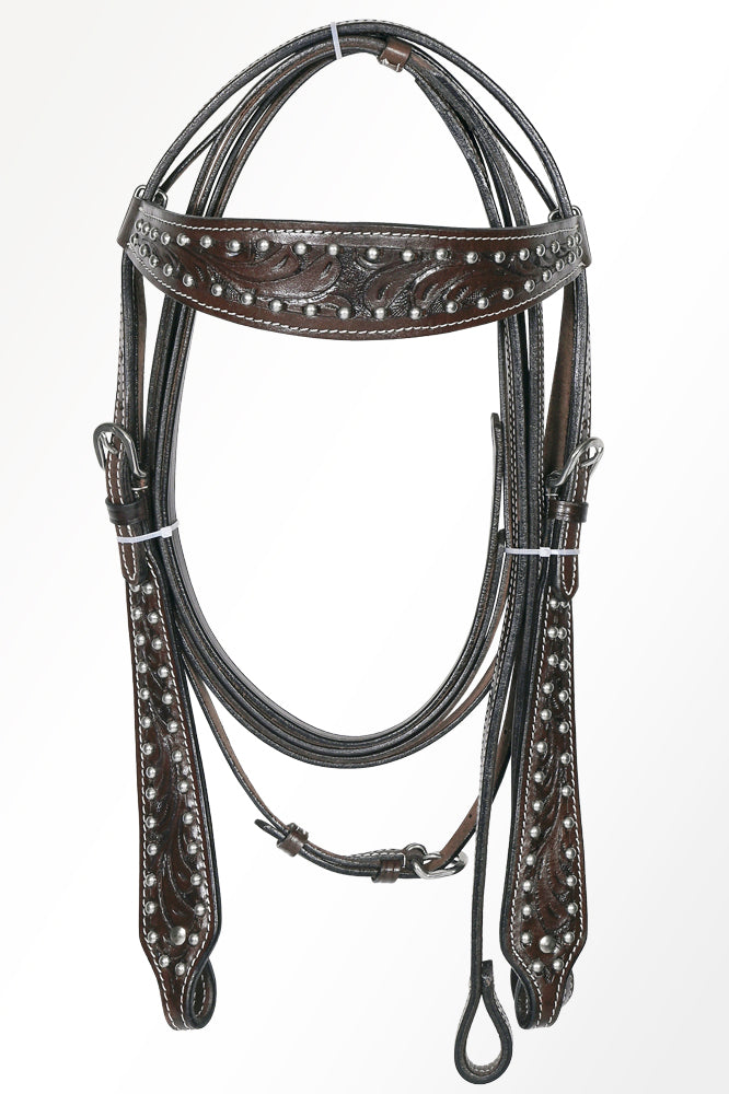 Comfytack Western Horse Barrel Racing Trail Saddle Tack Set Genuine Leather