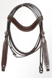 Comfytack Western Horse Barrel Racing Trail Saddle Tack Set Genuine Leather