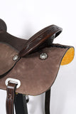 Comfytack Western Horse Barrel Racing Trail Saddle Tack Set Genuine Leather