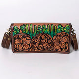American Darling Wallet Hand Tooled Genuine Leather Western Women Bag | Handbag Purse Wristlet Travel Clutch