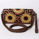 American Darling Wallet Hand Tooled Genuine Leather Western Women Bag | Handbag Purse Wristlet Travel Clutch