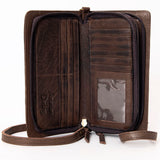 American Darling Wallet Hand Tooled Genuine Leather Western Women Bag | Handbag Purse Wristlet Travel Clutch