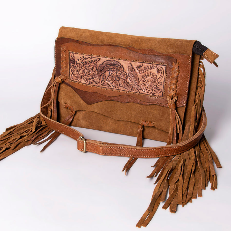 American Darling Cross Body Hand Tooled Genuine Leather Western Women Bag | Handbag Purse Crossbody for Cute - Uhorse