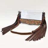 American Darling Clear bag Hand Tooled Genuine Leather Women Bag Western Handbag Purse