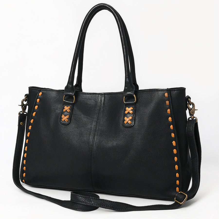 American Darling Tote Full Grain Genuine Leather Western Women Bag | Handbag Purse - Uhorse