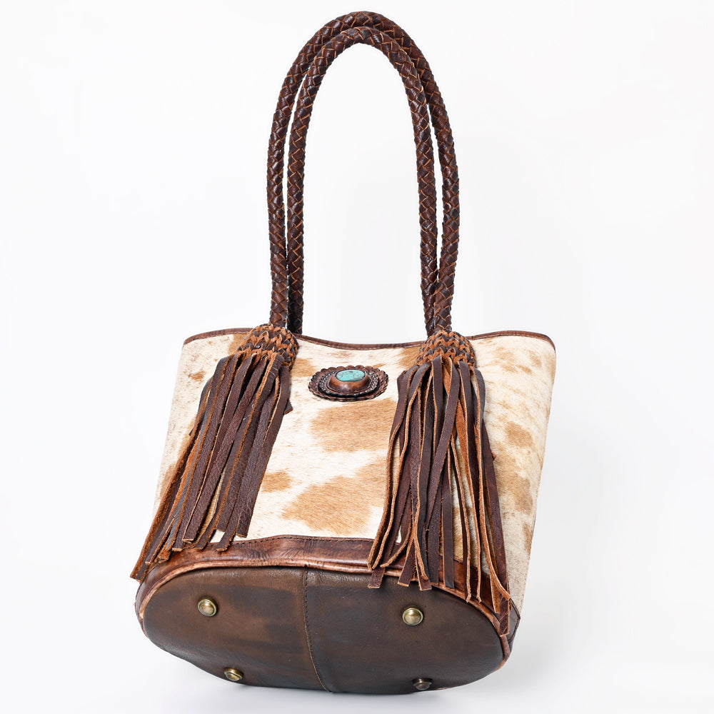 American Darling Tote Hair on Genuine Leather Western Women Bag | Handbag Purse for Cute