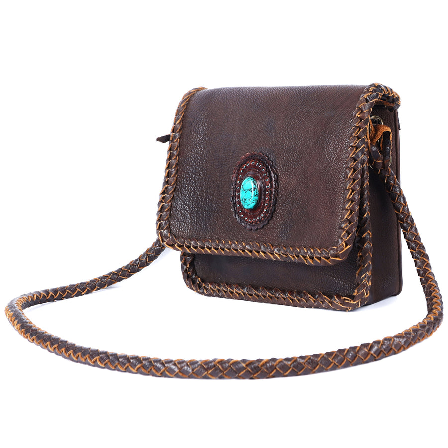 American Darling Cross Body Full Grain Genuine Leather Western Women Bag | Handbag Purse Crossbody for Cute - Hilason