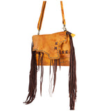 American Darling Small Crossbody Full Grain Genuine Leather Western Women Bag Handbag Purse |
