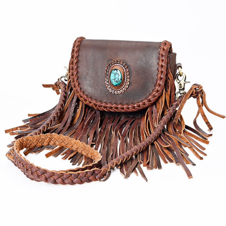 ADBGM338A American Darling Genuine Leather Women Bag W. Handbag Purse by Hilason – Cowboy and equestrian accessories