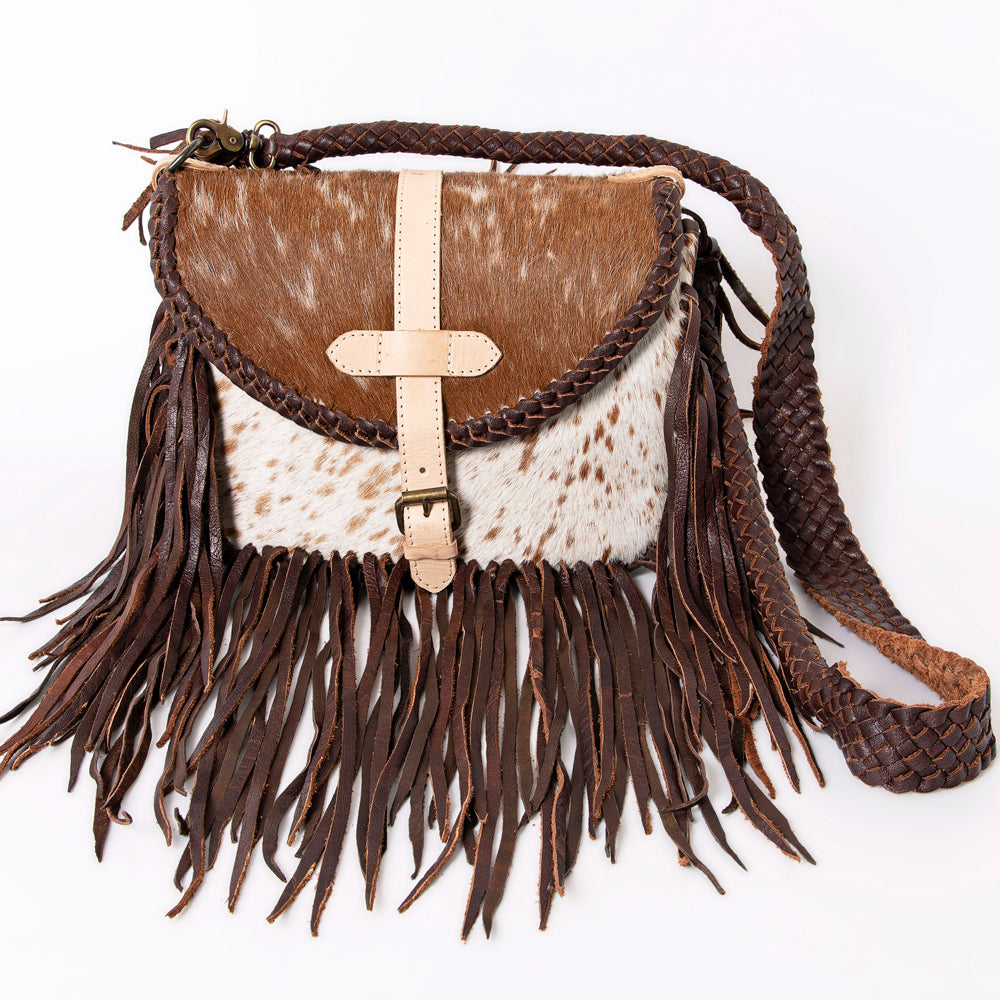 American Darling Crossbody Hair on Genuine Leather Western Women Bag | Handbag Purse for Cute