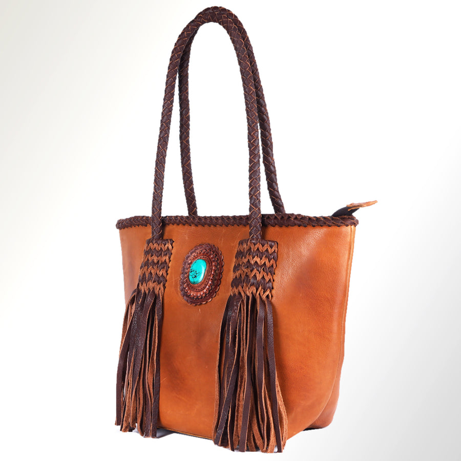 American Darling Tote Full Grain Genuine Leather Western Women Bag | Handbag Purse for Cute - Hilason