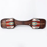 Hilason Floral Western Horse Leather Saddle Bag Heavyduty Traditional Trail Ride