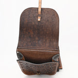 Hilason Floral Western Horse Leather Saddle Bag Heavyduty Traditional Trail Ride