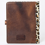 American Darling Portfolio Bag Hand Tooled Crocodile embossed Genuine Leather women bag western handbag purse