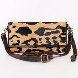 American Darling Wallet Hair on Genuine Leather Western Women Bag | Handbag Purse Wristlet Travel Clutch