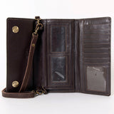 American Darling Wallet Hair on Genuine Leather Western Women Bag | Handbag Purse Wristlet Travel Clutch