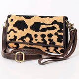 American Darling Wallet Hair on Genuine Leather Western Women Bag | Handbag Purse Wristlet Travel Clutch