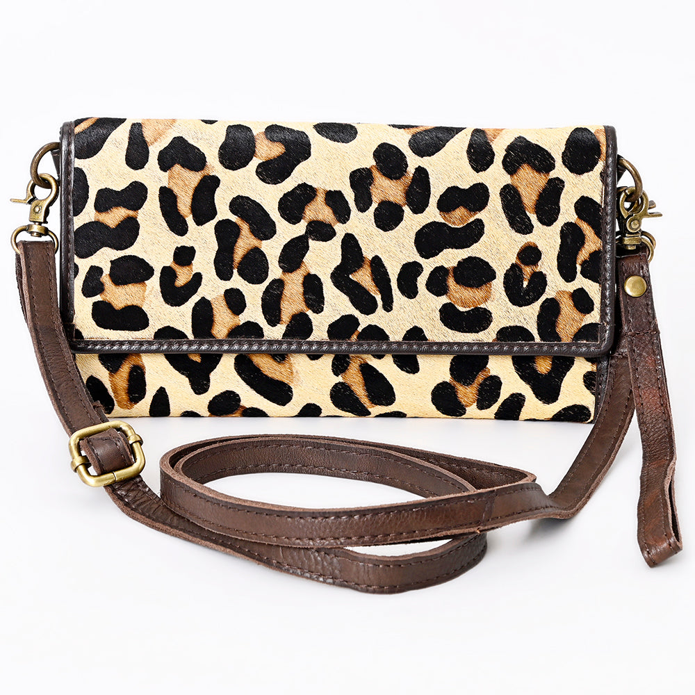 American Darling Wallet Hair on Genuine Leather Western Women Bag | Handbag Purse Wristlet Travel Clutch