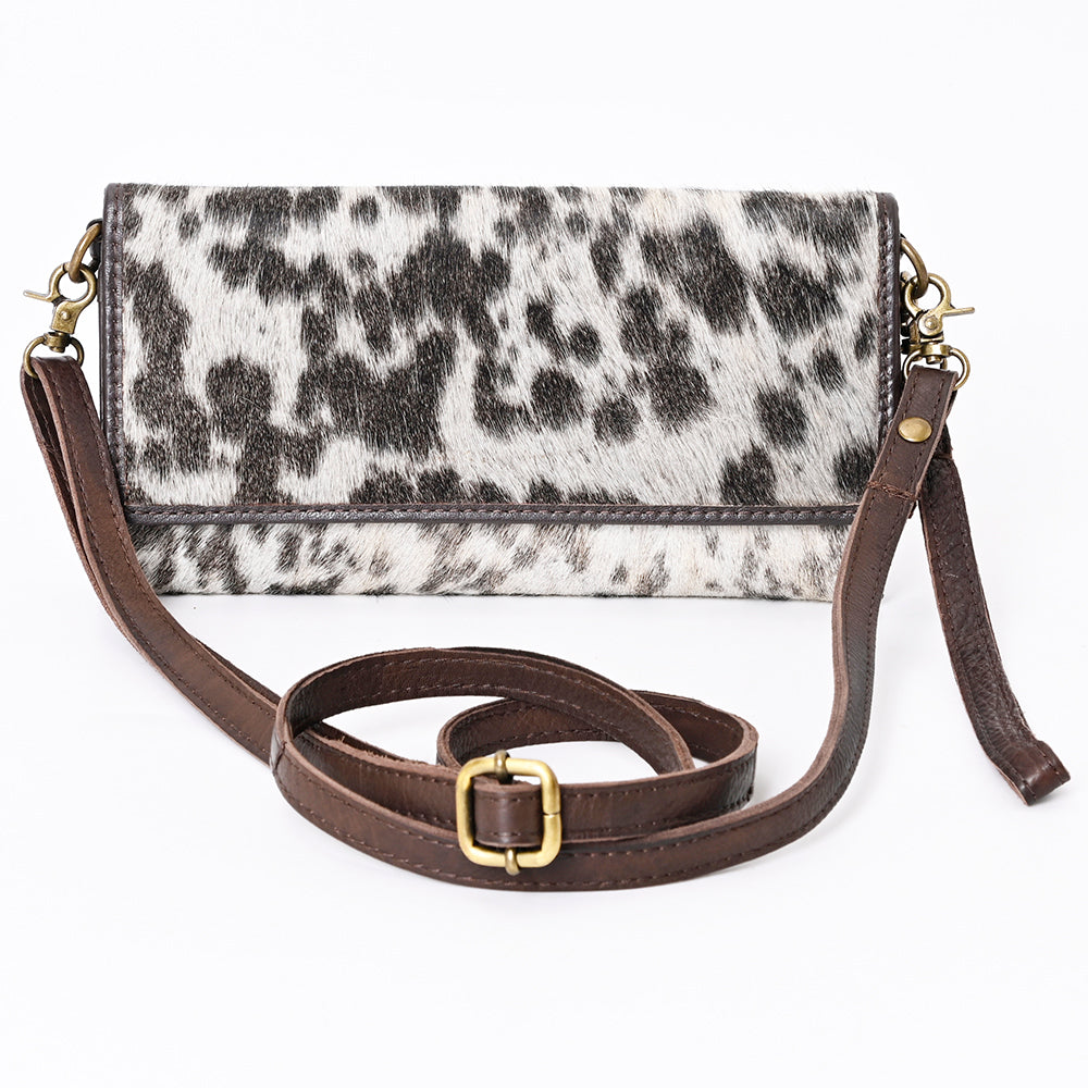 American Darling Wallet Hair on Genuine Leather Western Women Bag | Handbag Purse Wristlet Travel Clutch