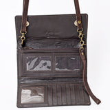 American Darling Wallet Hair on Genuine Leather Western Women Bag | Handbag Purse Wristlet Travel Clutch