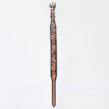 HILASON Western Genuine Leather Heavy Duty Dog Collar Floral Tooled