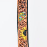 HILASON Western Genuine Leather Heavy Duty Hand Painted Dog Collar