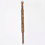 HILASON Western Genuine Leather Heavy Duty Hand Painted Dog Collar