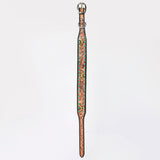 HILASON Western Genuine Leather Heavy Duty Hand Painted Dog Collar