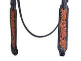 COMFYTACK Western Horse Headstall Breast Collar Tack Genuine American Leather